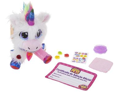 Adota Pets Pelúcia Unicórnio Dreamy com Acessório