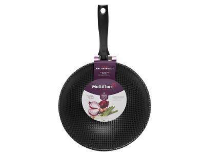 Frigideira Antiaderente Multiflon Alumínio Wok