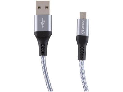 Cabo Micro USB Universal 1,5m Ultraresistente Geonav MIC15T