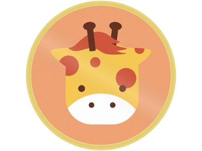 Prato Infantil Tramontina Girafa Baby Friends