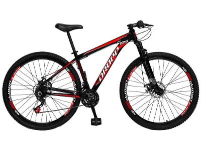 Mountain Bike Aro 29 Dropp Aluminum Freio a Disco