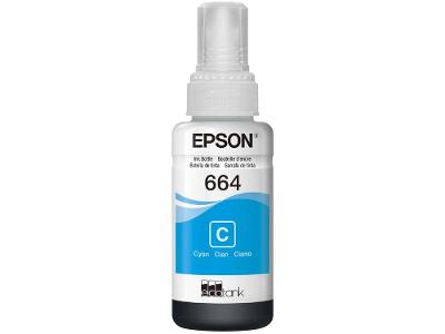 Garrafa de Tinta Epson T664220 Ciano Original