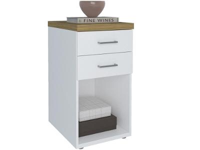 Balcão para Escritório 2 Gavetas Artany Toq