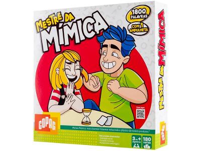 Jogo de Adivinhação Mestre da Mímica Copag 