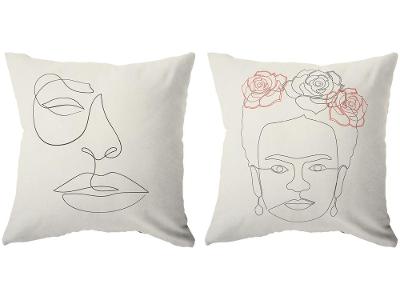 Capa de Almofada 42x42cm Design Up Living Minimal