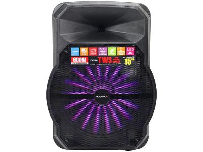 Caixa de Som Polyvox XC 515T Bluetooth Amplificada