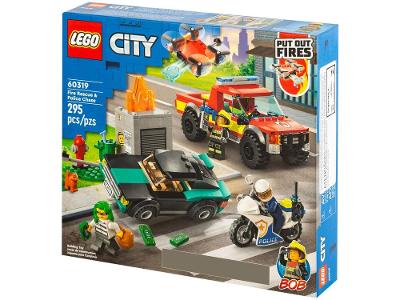 LEGO City Resgate dos Bombeiros e Perseguição