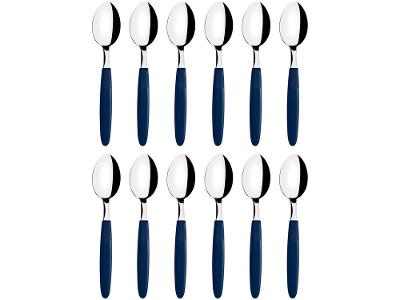 Jogo de Colher Tramontina Ipanema Azul 12 Peças