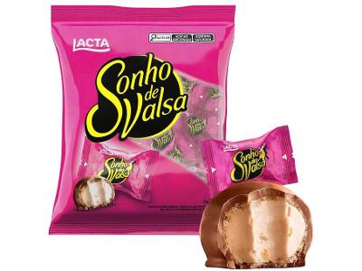 Pacote de Bombom Chocolate Sonho de Valsa