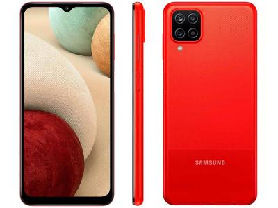 Smartphone Samsung Galaxy A12 64GB Vermelho 4G