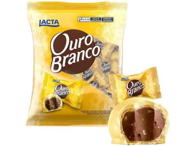 Pacote de Bombom Chocolate Ouro Branco 1kg