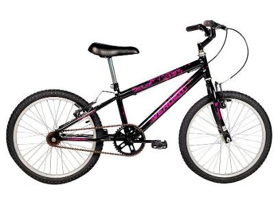 Bicicleta Infantil Aro 20 Verden Folks Preta