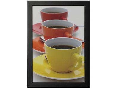 Quadro Decorativo Cantinho do Café Xícaras 25x35cm