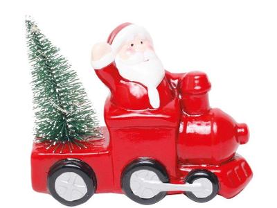 Enfeite Papai Noel com Luzes 10cm Cromus Natal