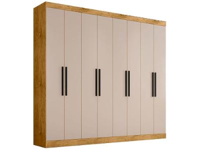 Guarda-roupa Casal 8 Portas 4 Gavetas