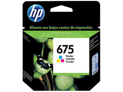 Cartucho de Tinta HP 675 Colorido
