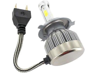 Lâmpada para Moto Super LED H4 20W 12V 6200K