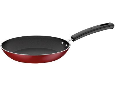 Frigideira Antiaderente Tramontina de Alumínio Sicília Vermelha 24cm