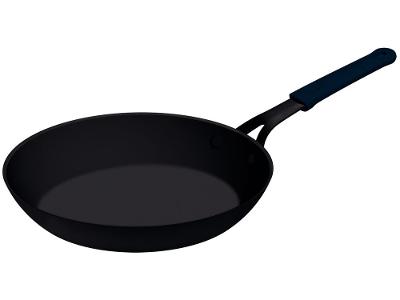 Frigideira Tramontina de Ferro Profissional Preta 26cm