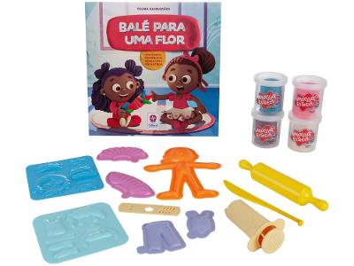 Kit Massinha Ballet Estrela com Livro
