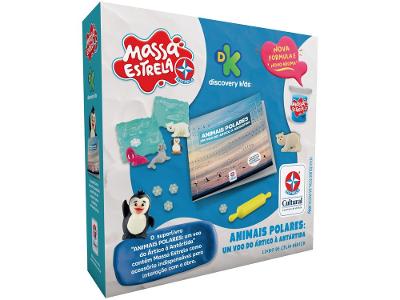 Massinha Animais Polares: Um voo do Ártico à