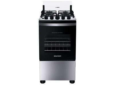 Fogão 4 Bocas Brastemp Inox BFO4NBR