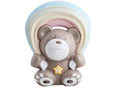 Projetor Infantil Musical Chicco Rainbow Bear Neutral