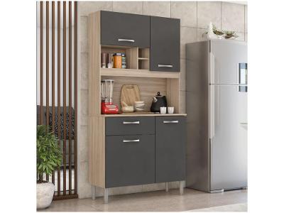 Cozinha Compacta Demobile Malta 4 Portas