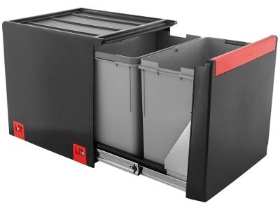 Lixeira de Embutir para Armário Quadrada Franke