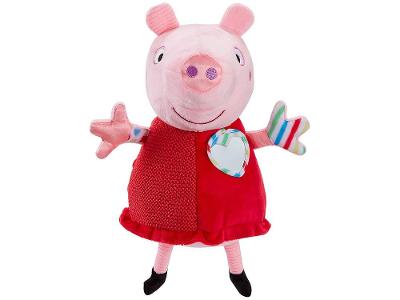 Pelúcia Peppa Pig Minha Primeira Pelúcia Sensorial