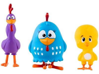 Mini Figura Galinha Pintadinha Família Elka