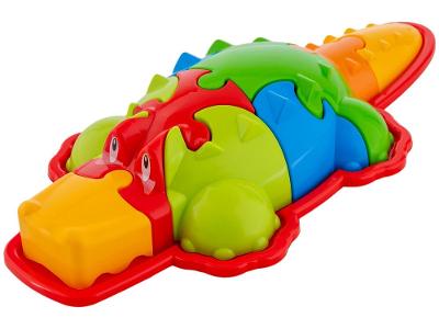 Brinquedo Educativo Ludi Club Quebra-cabeça Jacar