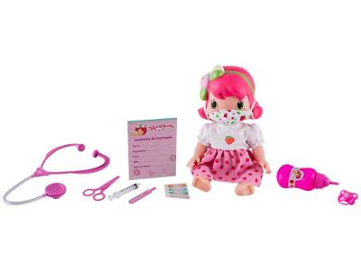 Boneca com Máscara Baby Moranguinho Dodói