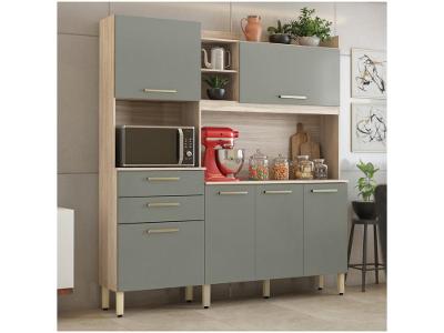 Cozinha Compacta Demóbile Select 2 Gavetas