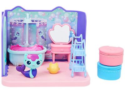 Playset Gabbys Dollhouse Banheiro de Luxo com a