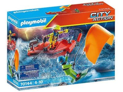 Playset Playmobil City Action Lancha de Resgate 