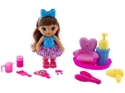 Boneca Baby Alive Sudsy Styling Morena