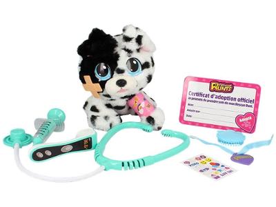 Kit Veterinário de Brinquedo Dálmata Adota Pets