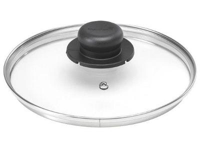 Tampa de Panela de Vidro e Inox Multiflon 20cm