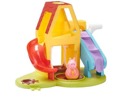 Playset Weebles Casa de Diversão Peppa Playhouse
