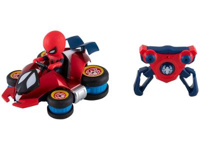 Carrinho de Controle Remoto Spider Man Spin