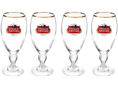 Jogo de Taças para Cerveja de Vidro 250ml