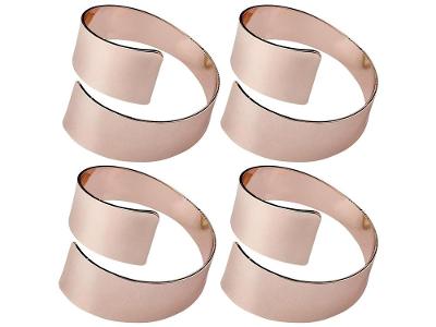 Argola para Guardanapo Hauskraft Roma Rose Gold