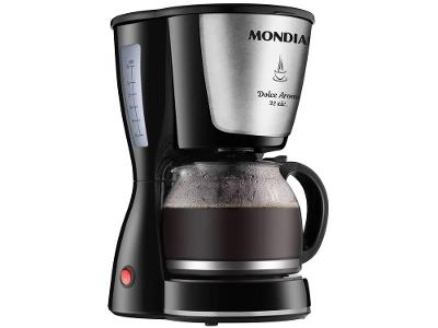 Cafeteira Elétrica Mondial Dolce Arome C-32-32X 32 Cafés Preto e Inox