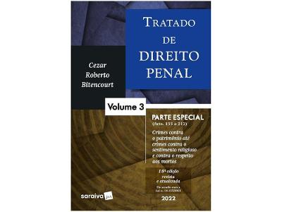 Livro Tratado de Direito Penal Parte Especial Vol. 3 Cezar Roberto Bitencourt
