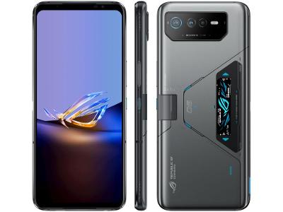 Smartphone Asus Rog Phone 6D Ultimate 512GB Cinza 5G Mediatek 16GB RAM 6,78" Câm. Tripla + Selfie 12MP Dual Chip