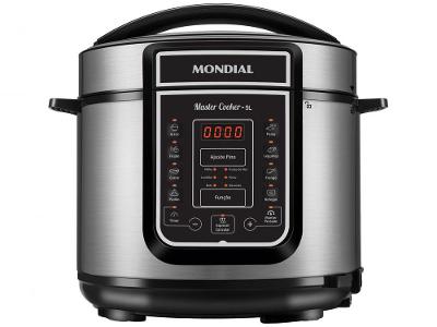 Panela de Pressão Elétrica Digital Mondial 5L