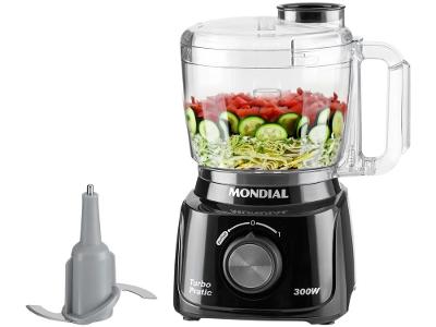 Mini Processador de Alimentos Mondial Preto