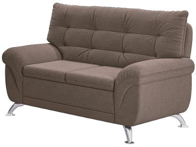 Sofá 2 Lugares Suede Atrium Linoforte
