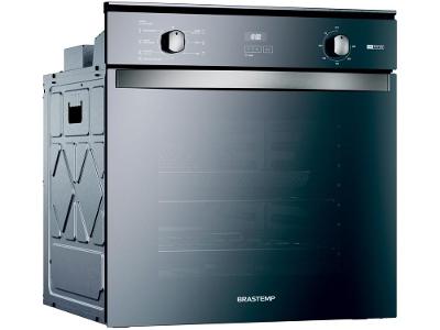 Forno Elétrico de Embutir Função Air Fryer Brastemp 84L Inox Espelhado BOF84ARBNA
